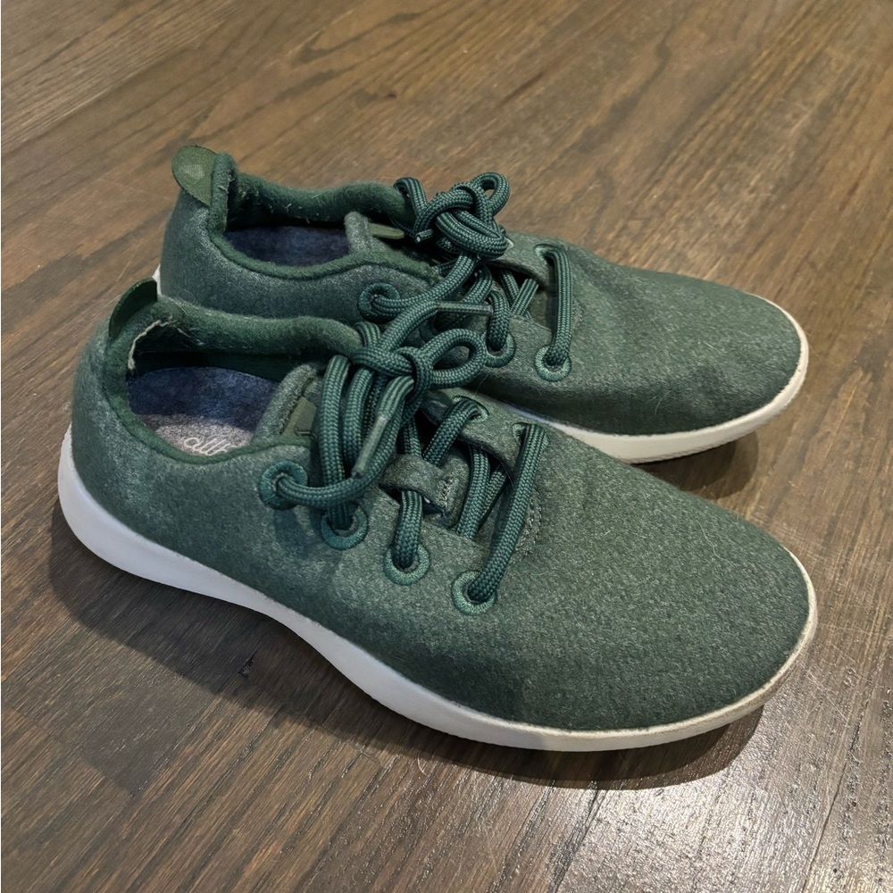 Allbirds Green Wool Runners (Sneakers)